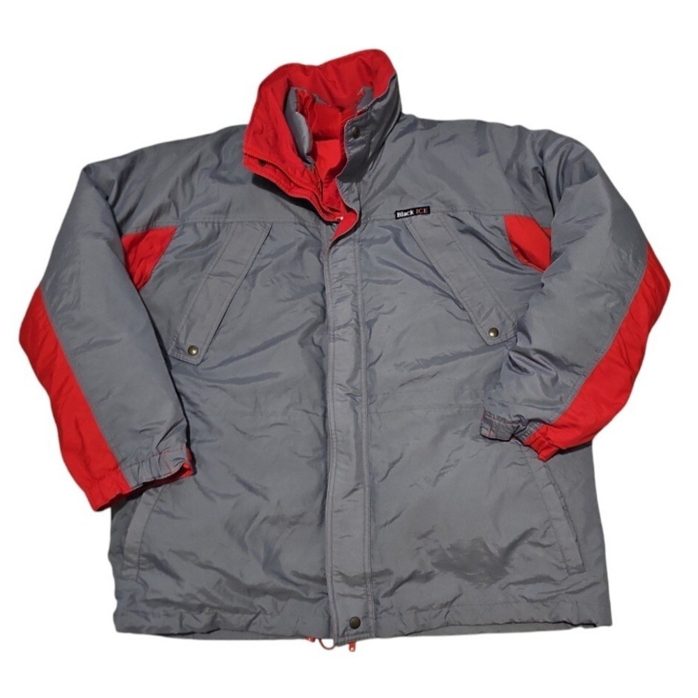 Black Ice Men's Extreme‎ Weather Jacket Heavy Zip-out liner Hood Size XL